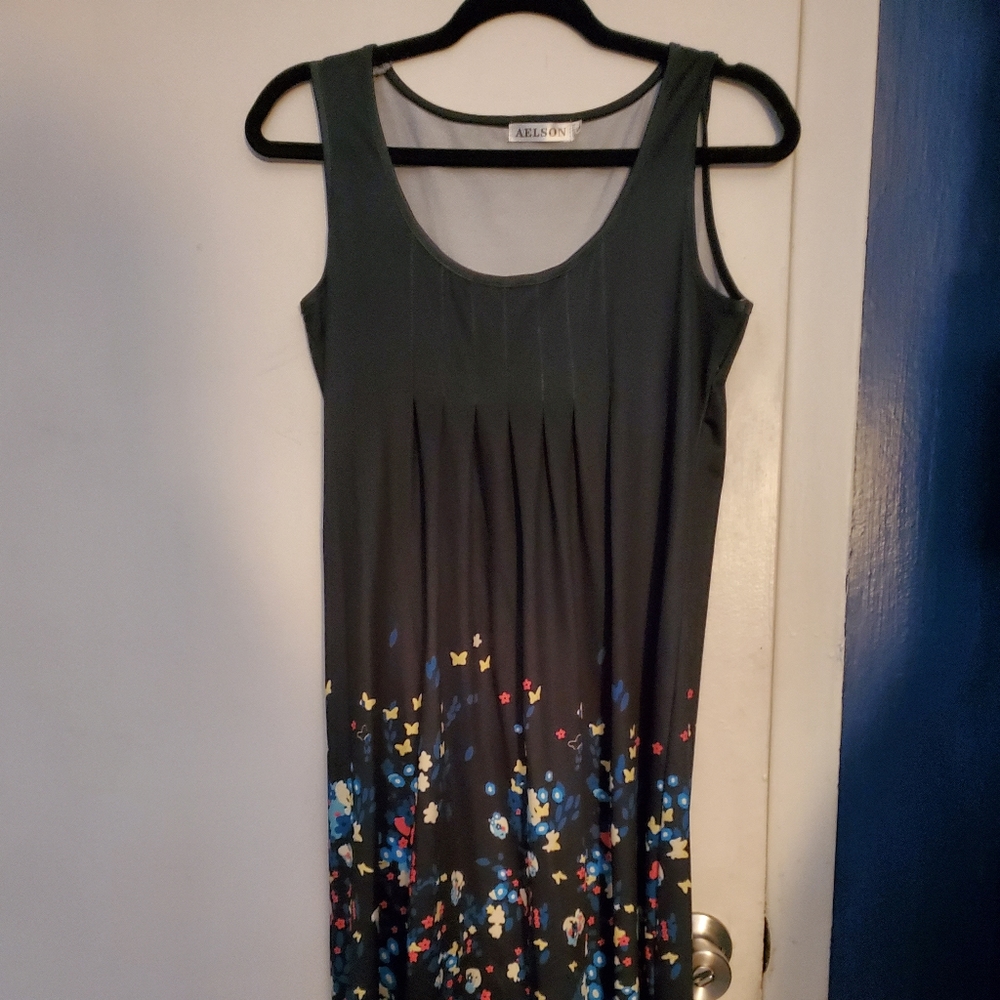 Black Floral Sundress